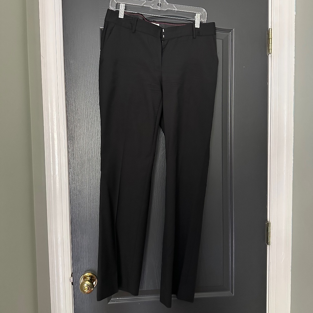 Black J.Crew Factory 100% Wool Trousers | Size 6